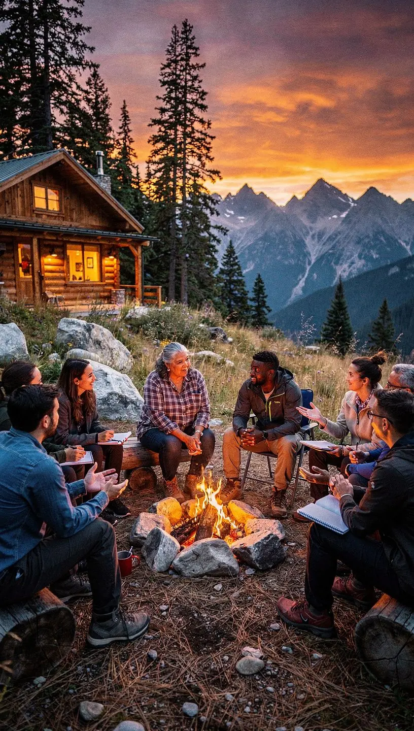 Interconnected systems influencing daily life decisions.