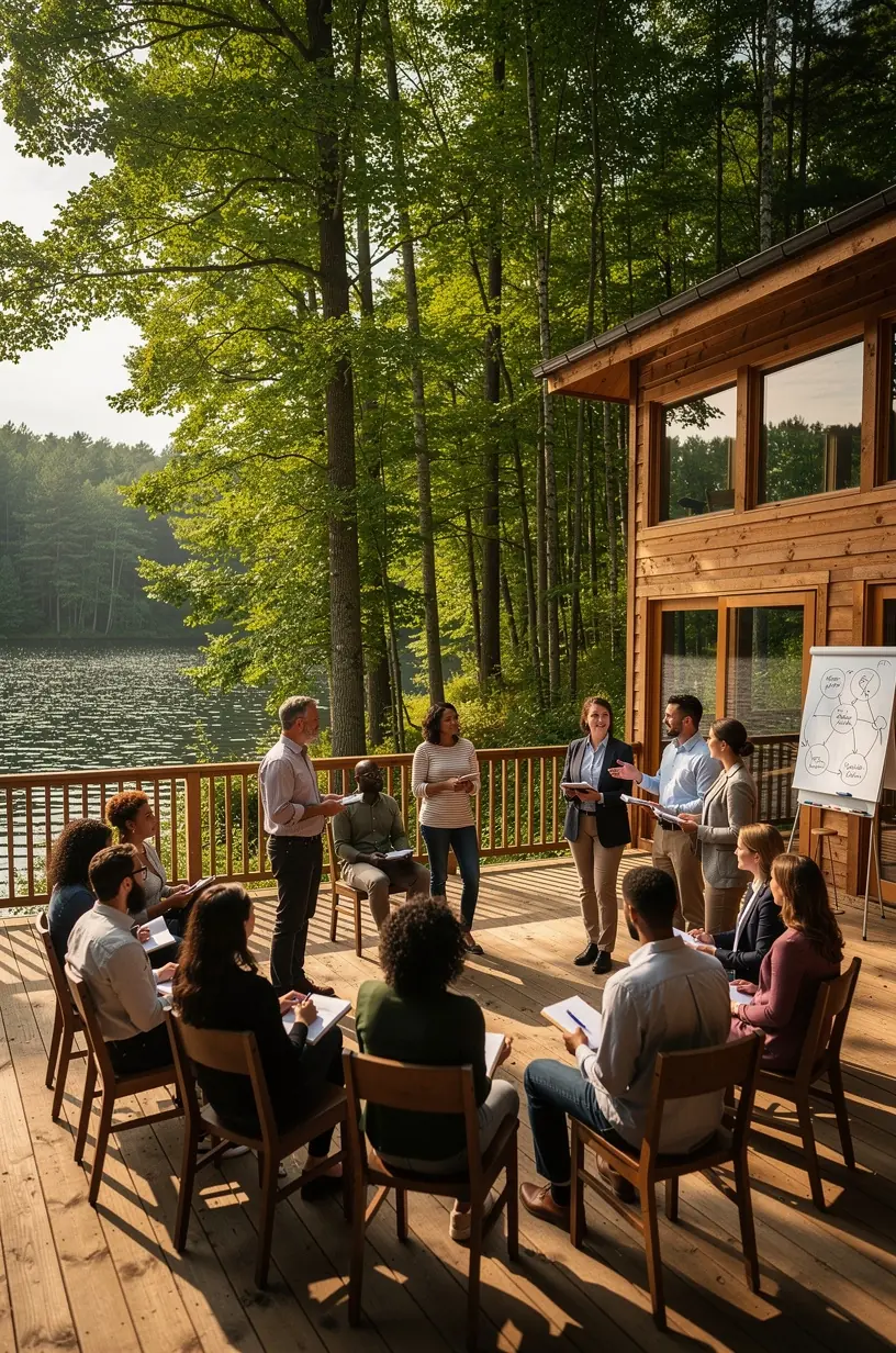 Diagram illustrating systems visualization techniques for problem-solving.