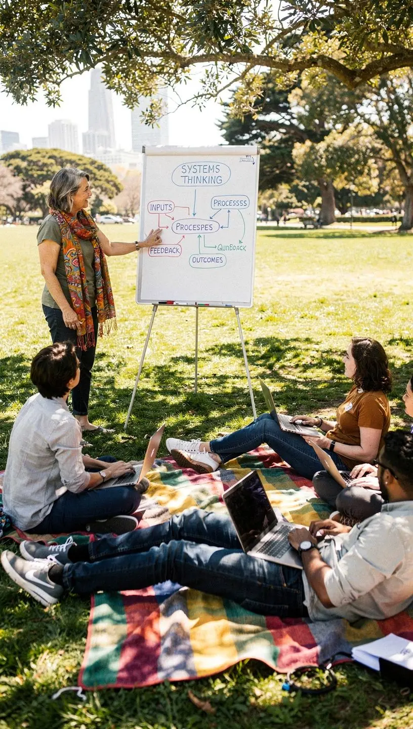 Modern office workspace